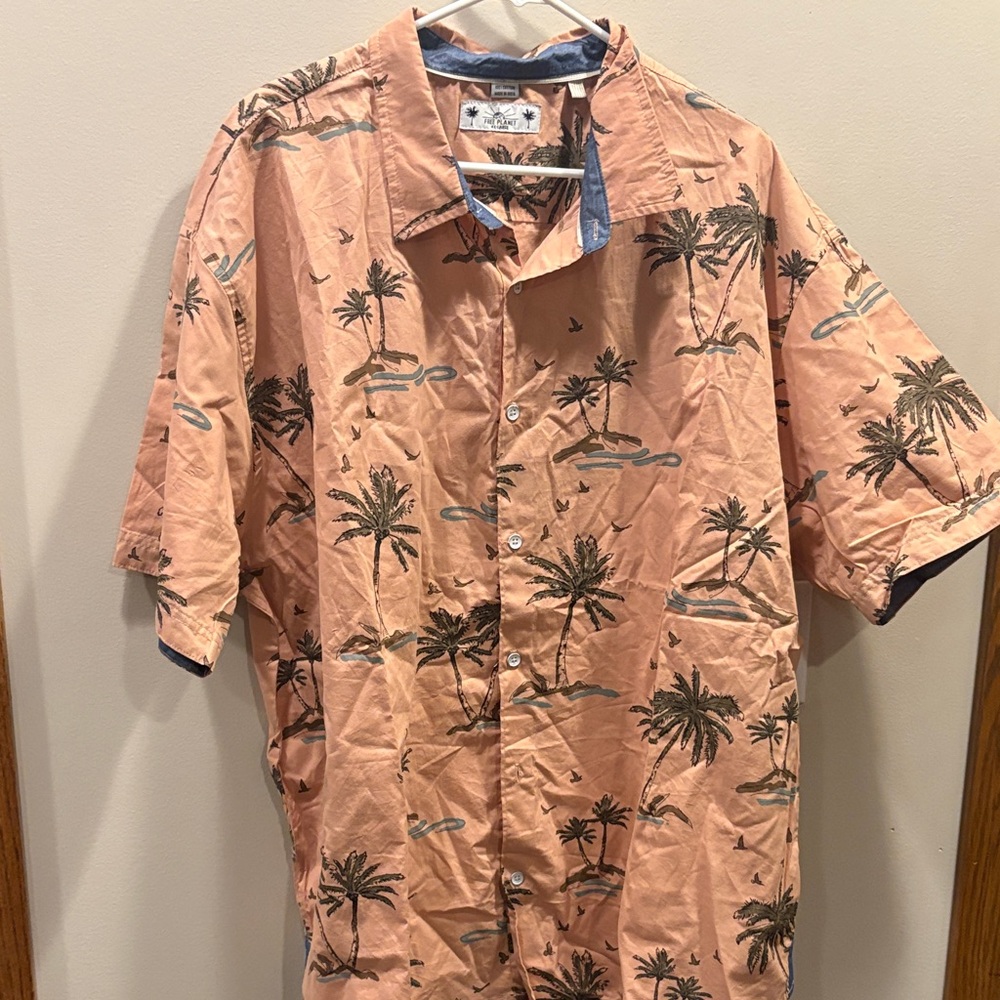 🔥2/$10 3/$12 Free Planet 4XL island Shirt - Picture 2 of 7